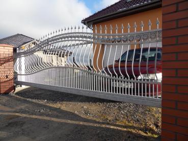 Preview: Schiebetor Tor Modern Elektro Tore Einfahrt M.079